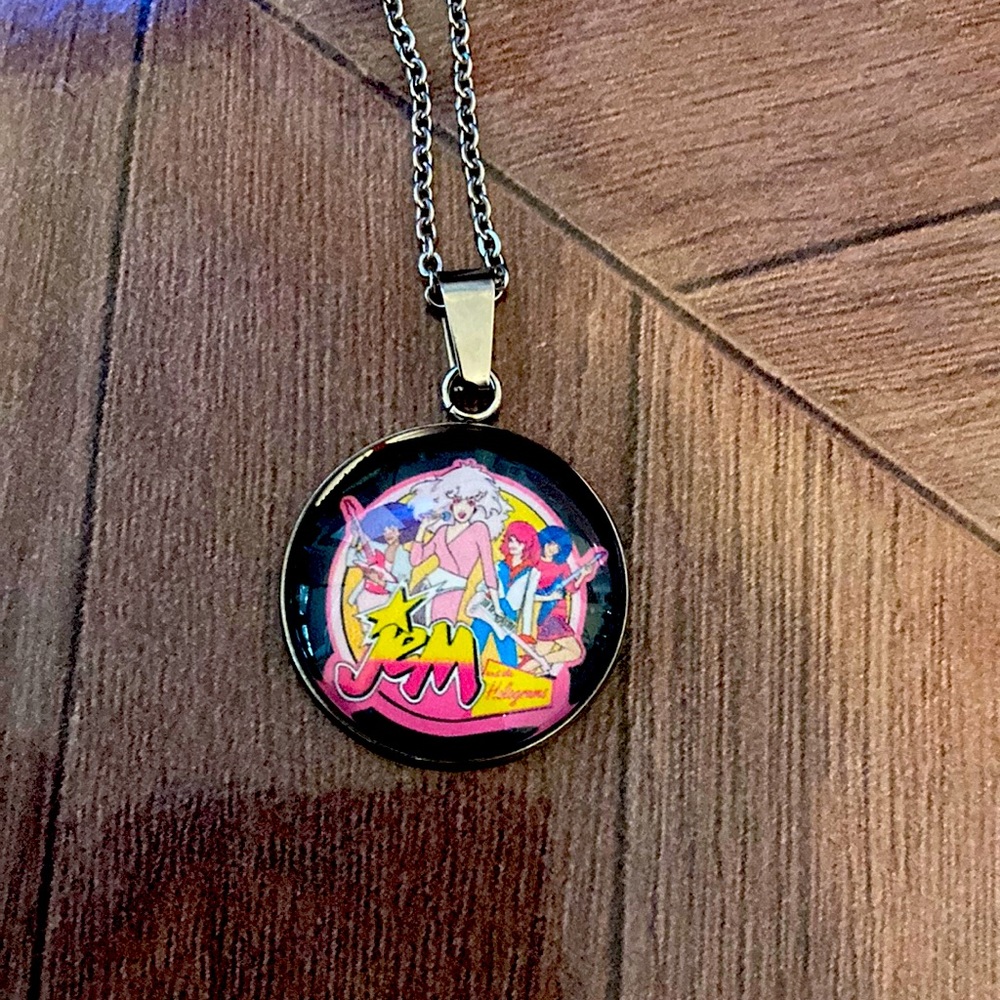 Custom Made JEM AND THE HOLOGRAMS Necklace
